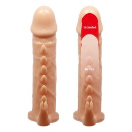 PRZEDŁUŻKA NA PENISA DUŻA GRUBA NAKŁADKA POSZERZA PRETTY LOVE- EMMITT, PENIS SLEEVE