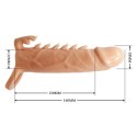 PRZEDŁUŻKA NA PENISA DUŻA GRUBA NAKŁADKA POSZERZA PRETTY LOVE- EMMITT, PENIS SLEEVE