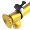 POWER CLIT SILICONE COCKRING BLACK