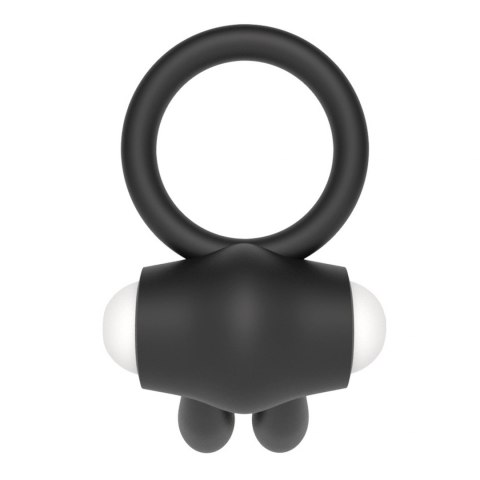 POWER CLIT SILICONE COCKRING BLACK POWER CLIT SILICONE COCKRING BLACK