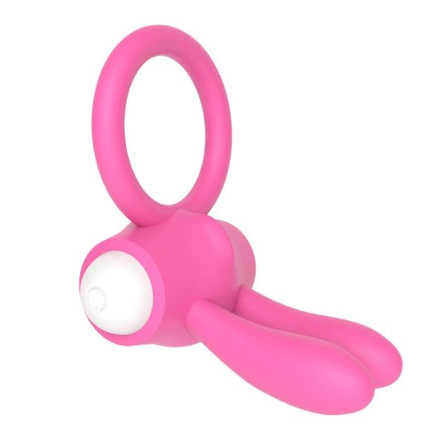 Power Clit Silicone Cockring Pink Power Clit Silicone Cockring Pink