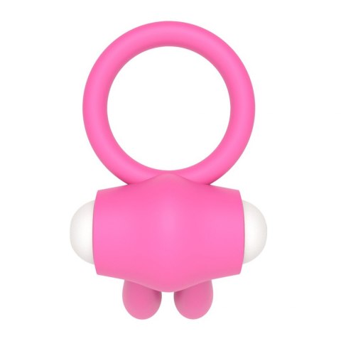 Power Clit Silicone Cockring Pink Power Clit Silicone Cockring Pink
