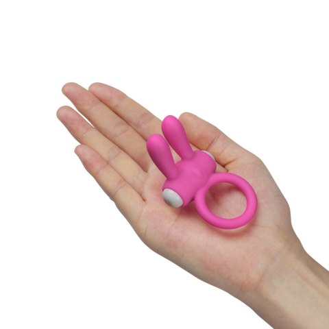 Power Clit Silicone Cockring Pink Power Clit Silicone Cockring Pink