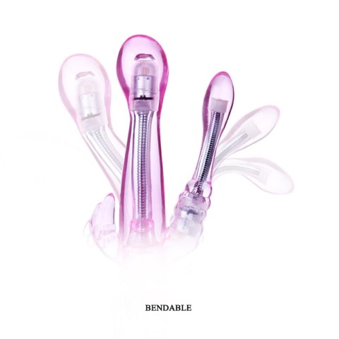 BAILE- INTIMATE TEASE, 6 VIBRATION FUNCTIONS BENDABLE BAILE- INTIMATE TEASE, 6 VIBRATION FUNCTIONS BENDABLE