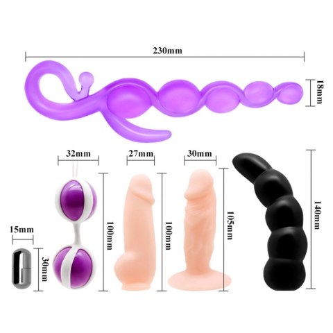 BAILE- LOVE KITS, 7 VIBRATION FUNCTIONS BAILE- LOVE KITS, 7 VIBRATION FUNCTIONS