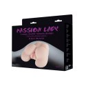 MASTURBATOR SZTUCZNA DUPA I CIPKA POCHWA WIBRACJE BAILE- PASSION LADY, DOUBLE HOLES VIBRATION