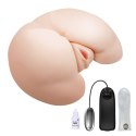 MASTURBATOR SZTUCZNA DUPA I CIPKA POCHWA WIBRACJE BAILE- VAGINA AND ASS, HEATING FUNCTION VIBRATION