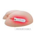 MASTURBATOR BAILE- VAGINA AND ASS, Vibration Rotation Heating function Sex talk