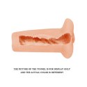 SEX MASTURBATOR SZTUCZNA REALISTYCZNA POCHWA ANAL BAILE- VAGINA WITH PEAR, FLESH-COLOURED , SUCKING