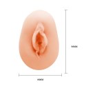 SEX MASTURBATOR SZTUCZNA REALISTYCZNA POCHWA ANAL BAILE- VAGINA WITH PEAR, FLESH-COLOURED , SUCKING