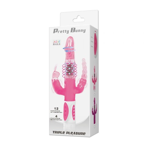 PRETTY LOVE- PRETTY BUNNY, 12 VIBRATION FUNCTIONS 4 ROTATION FUNCTIONS PRETTY LOVE- PRETTY BUNNY, 12 VIBRATION FUNCTIONS 4 ROTATION FUNCTIONS