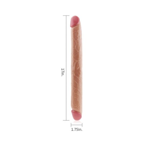 17" King Size Realistic Slim Ultra Double Dildo 17" King Size Realistic Slim Ultra Double Dildo