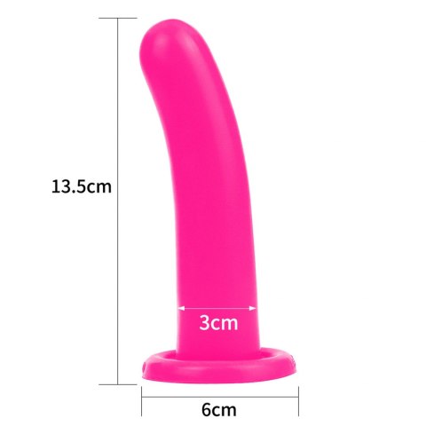 SILICONE HOLY DONG MEDIUM PINK SILICONE HOLY DONG MEDIUM PINK