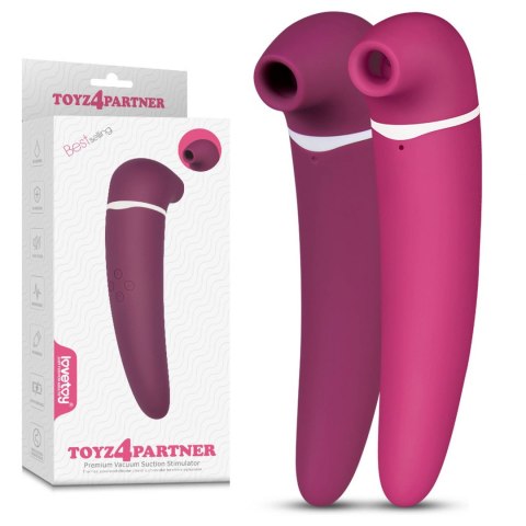 TOYZ4PARTNER PREMIUM VACUUM SUCTION STIMULATOR PINK TOYZ4PARTNER PREMIUM VACUUM SUCTION STIMULATOR PINK