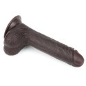 7'' SLIDING SKIN DUAL LAYER DONG - BLACK