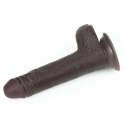 7'' SLIDING SKIN DUAL LAYER DONG - BLACK