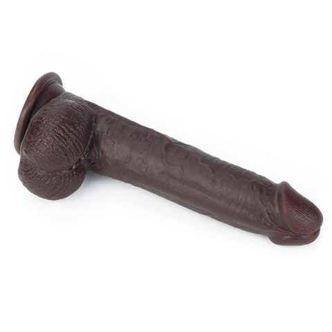 9'' Sliding Skin Dual Layer Dong - Black 9'' Sliding Skin Dual Layer Dong - Black