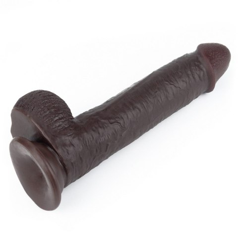 9'' Sliding Skin Dual Layer Dong - Black 9'' Sliding Skin Dual Layer Dong - Black