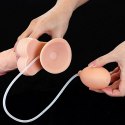 9" SOFT EJACULATION COCK WITH BALL