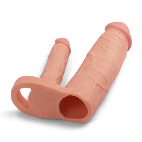 Add 2" Pleasure X Tender Double Penis Sleeve Add 2" Pleasure X Tender Double Penis Sleeve