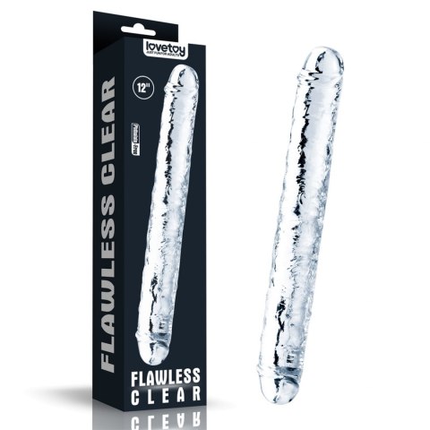 Flawless Clear Double dildo 12'' Flawless Clear Double dildo 12''