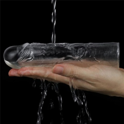 Flawless Clear Penis Sleeve Add 1'' Flawless Clear Penis Sleeve Add 1''