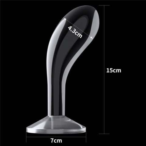 Flawless Clear Prostate Plug 6.0'' Flawless Clear Prostate Plug 6.0''