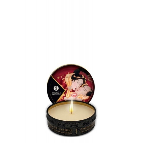 ŚWIECA DO MASAŻU ROMANCE SPARKLING STRAWBERRY WINE 30ML SHUNGA ŚWIECA DO MASAŻU ROMANCE SPARKLING STRAWBERRY WINE 30ML SHUNGA