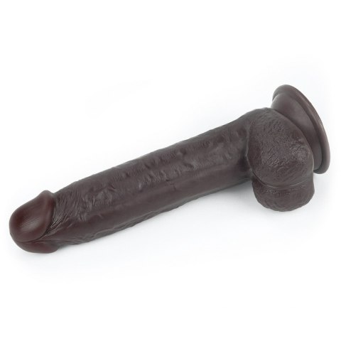 9.5'' Sliding Skin Dual Layer Dong - Black 9.5'' Sliding Skin Dual Layer Dong - Black