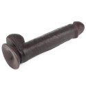 9.5'' Sliding Skin Dual Layer Dong - Black