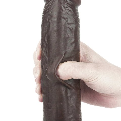 9.5'' Sliding Skin Dual Layer Dong - Black 9.5'' Sliding Skin Dual Layer Dong - Black