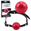 CZERWONY KNEBEL KULA DO UST CHISA 4,5 CM SEX BDSM