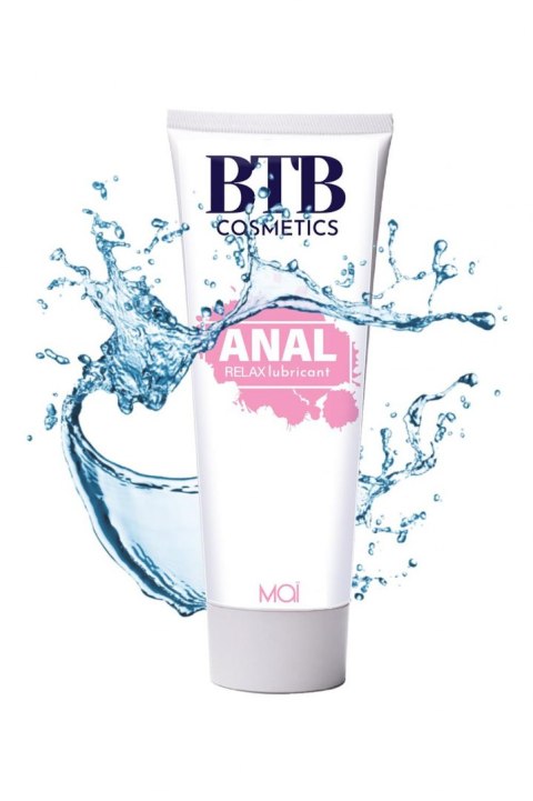 BTB WATER BASED ANAL RELAX LUBRICANT 100ML BTB WATER BASED ANAL RELAX LUBRICANT 100ML