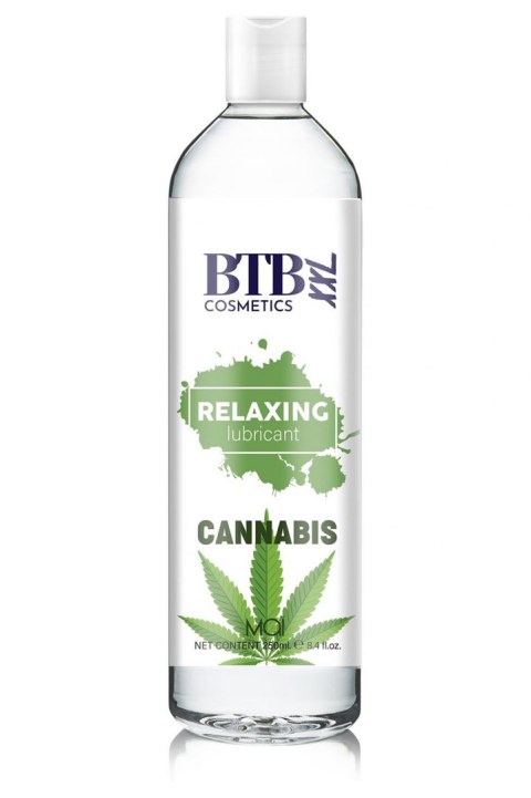 BTB WATER BASED CANNABIS LUBRICANT 250ML