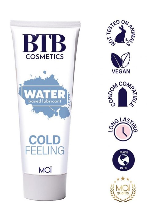 BTB WATER BASED COOL FEELING LUBRICANT 100ML BTB WATER BASED COOL FEELING LUBRICANT 100ML