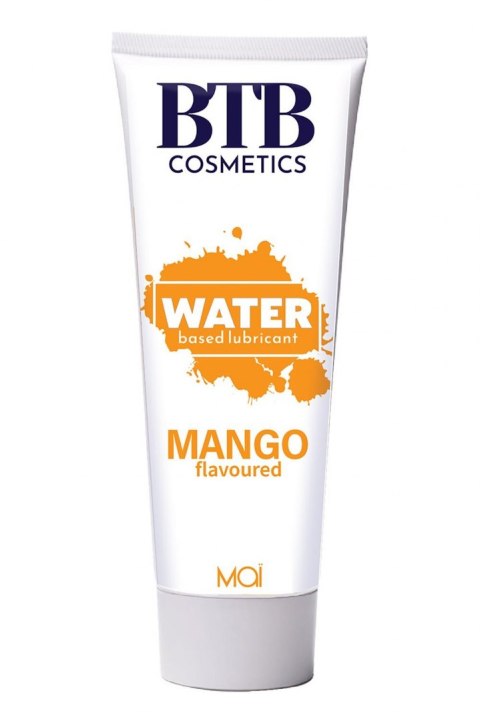 BTB WATER BASED FLAVORED MANGO LUBRICANT 100ML BTB WATER BASED FLAVORED MANGO LUBRICANT 100ML