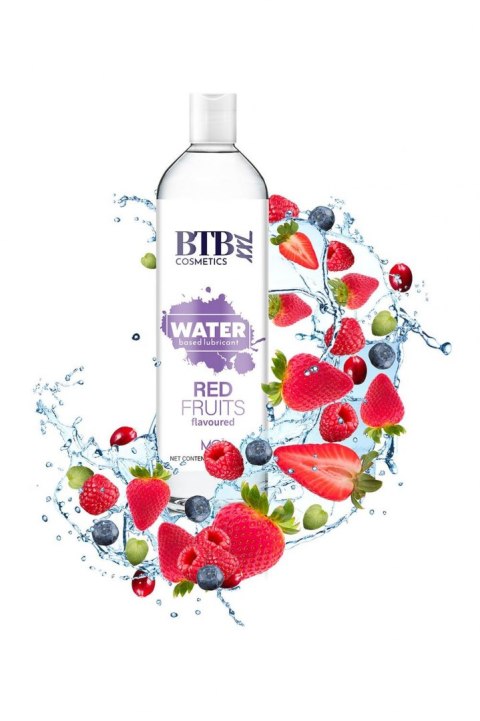 BTB WATER BASED FLAVORED RED FRUITS LUBRICANT 250ML BTB WATER BASED FLAVORED RED FRUITS LUBRICANT 250ML
