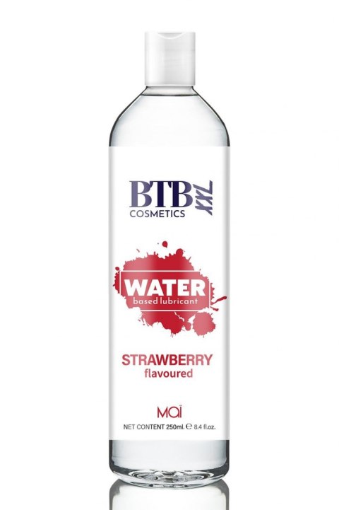 BTB WATER BASED FLAVORED STRAWBERRY LUBRICANT 250ML BTB WATER BASED FLAVORED STRAWBERRY LUBRICANT 250ML