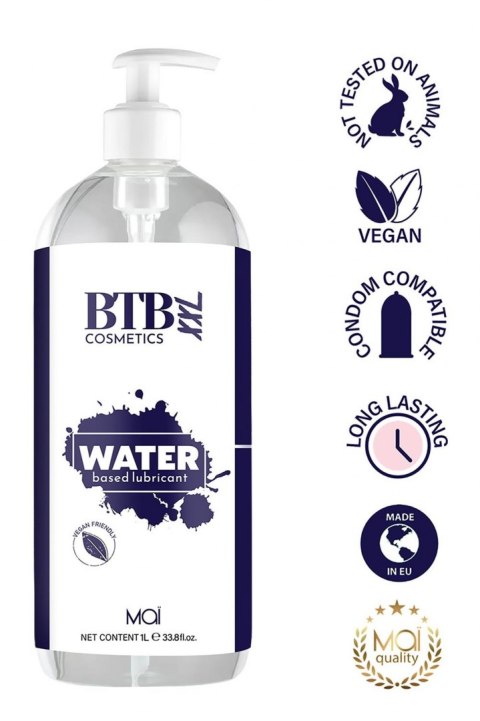 BTB WATER BASED LUBRICANT 1000ML BTB WATER BASED LUBRICANT 1000ML