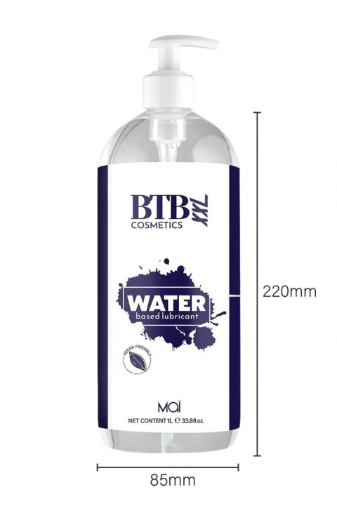 BTB WATER BASED LUBRICANT 1000ML BTB WATER BASED LUBRICANT 1000ML