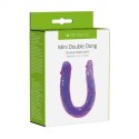 SOLIDNE DILDO PODWÓJNA PENETRACJA WAGINALNO ANALNY DILDO- ME YOU US MINI DOUBLE DONG PINK