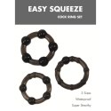 Pierścień-Easy Squeeze Cock Ring Set Linx
