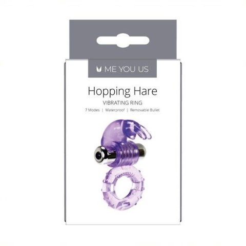 PIERŚCIEŃ- ME YOU US HOPPING HARE COCK RING PURPLE PIERŚCIEŃ- ME YOU US HOPPING HARE COCK RING PURPLE