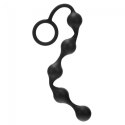 PLUG KORALIKI KULKI ANALNE KOREK ANALNY STYMULUJE PLUG/KULKI-ONYX SILICONE ANAL BEADS