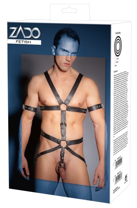 Skórzana uprząż dla mężczyzny Harness L/XL Skórzana uprząż dla mężczyzny Harness L/XL