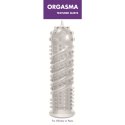 PRZEDŁUŻKA NA PENISA DUŻA GRUBA NAKŁADKA POSZERZA STYMULATOR-ORGASMA SLEEVE-KINX