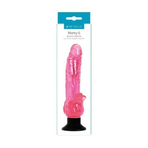 WIBRATOR- ME YOU US MOUNTY 6 REALISTIC VIBRATOR PINK WIBRATOR- ME YOU US MOUNTY 6 REALISTIC VIBRATOR PINK