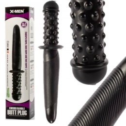 KOREK ANALNY MIECZ DŁUGI STYMULUJĄCE WYPUSTKI 35CM