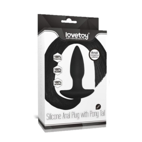 SILIKONOWY KOREK ANALNY KOŃSKI OGON 10,8CM ANAL SILIKONOWY KOREK ANALNY KOŃSKI OGON 10,8CM ANAL