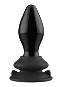 STRETCHY - WITH SUCTION CUP AND REMOTE - 10 SPEED - BLACK